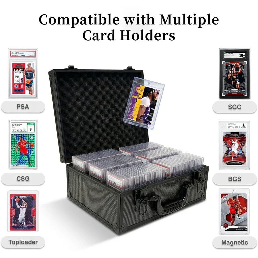 Premium Heavy-Duty Trading Card Briefcase