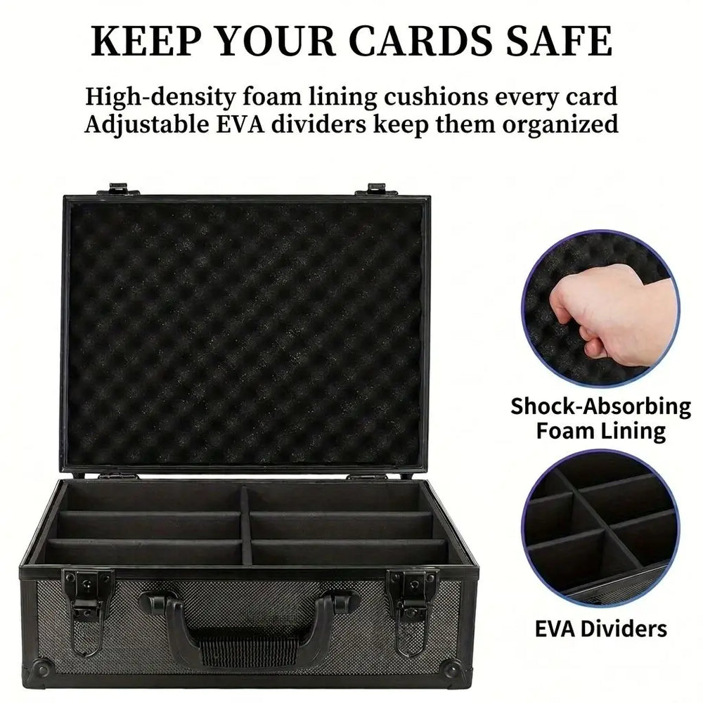Premium Heavy-Duty Trading Card Briefcase