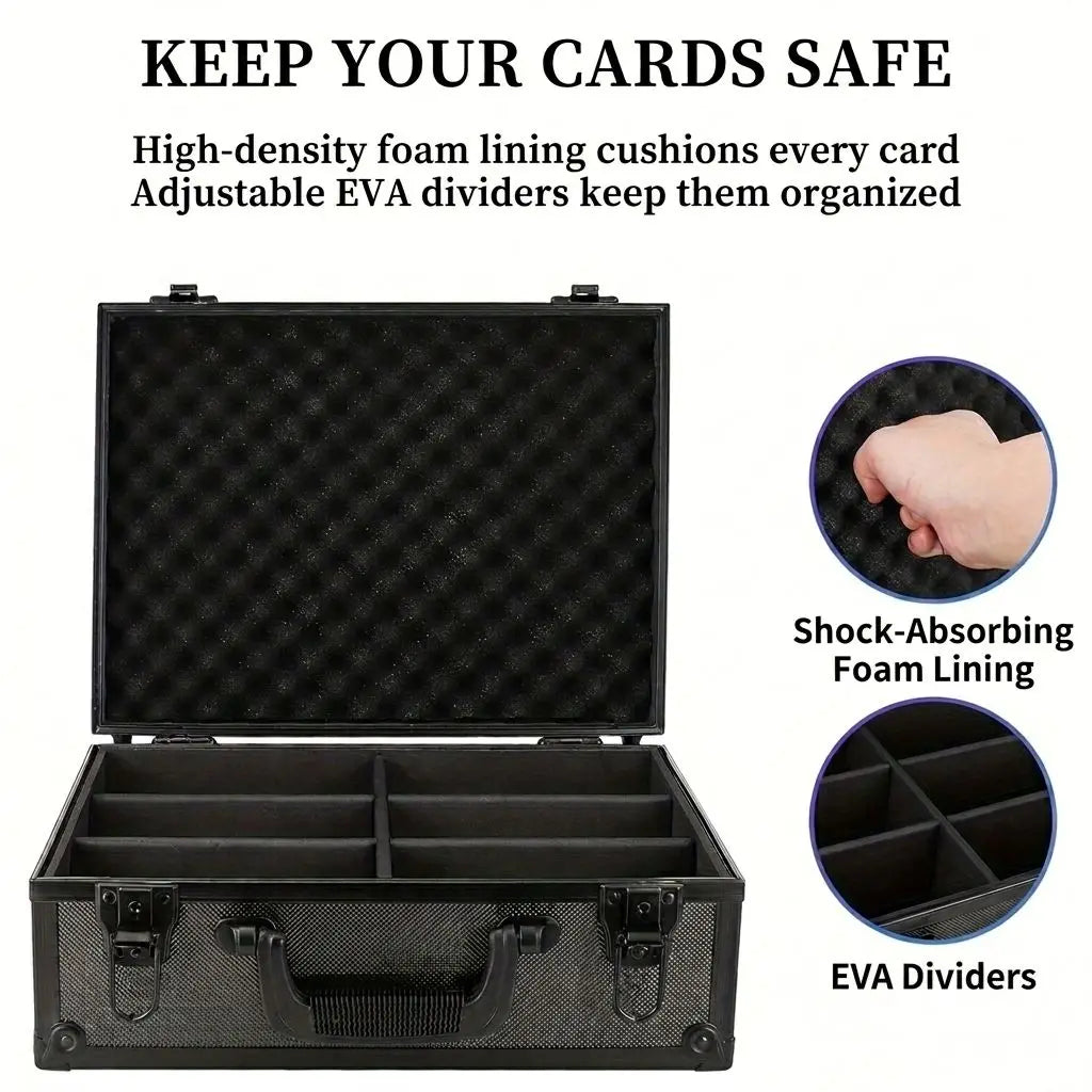 Premium Heavy-Duty Trading Card Briefcase