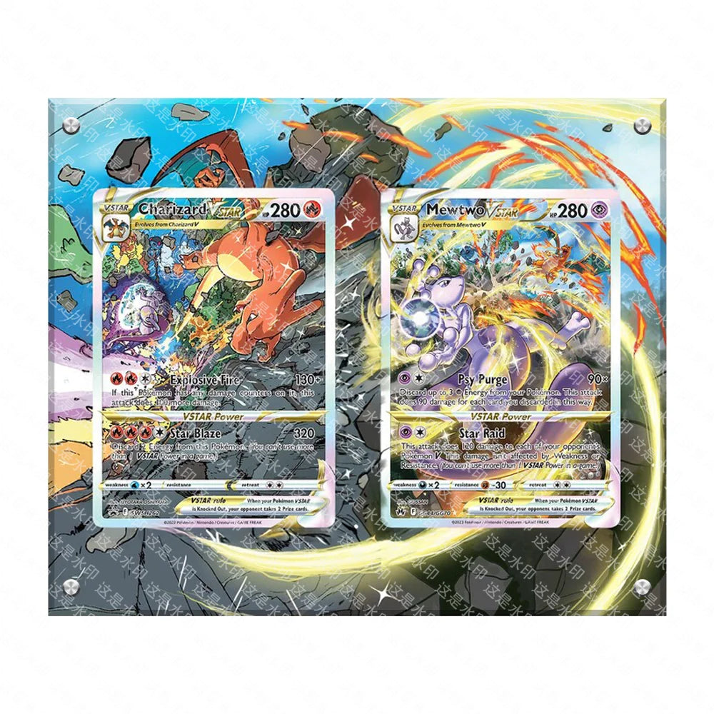 Multi-Card Extended Art Displays (Graded + Raw)