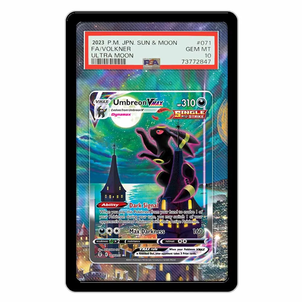 PSA Graded Extended Art Acrylic Display Cases