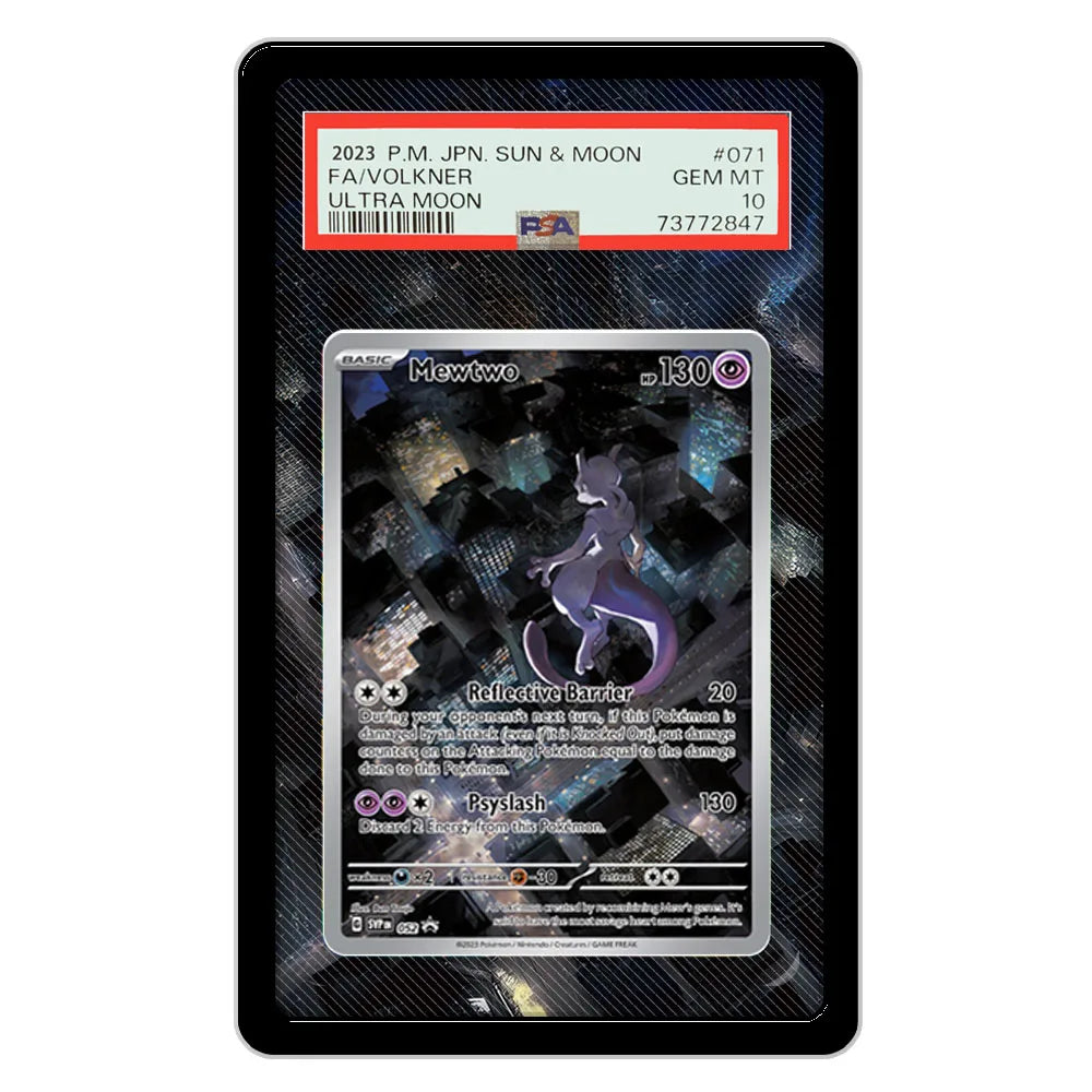 PSA Graded Extended Art Acrylic Display Cases