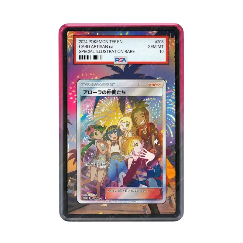 PSA Graded Extended Art Acrylic Display Cases