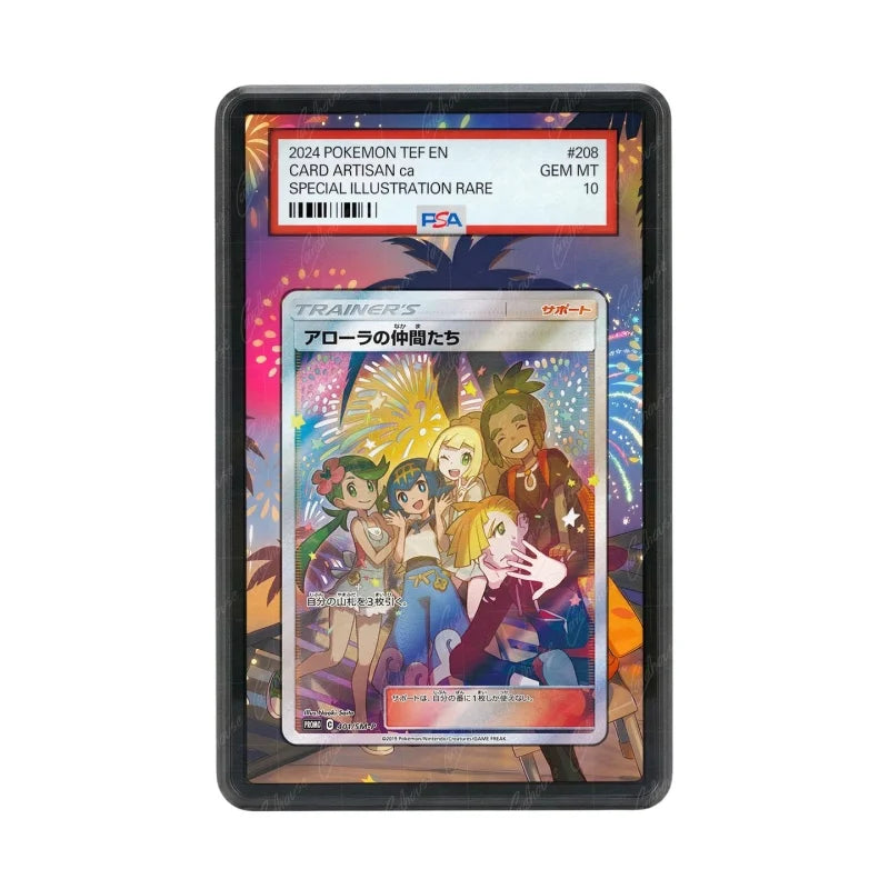 PSA Graded Extended Art Acrylic Display Cases