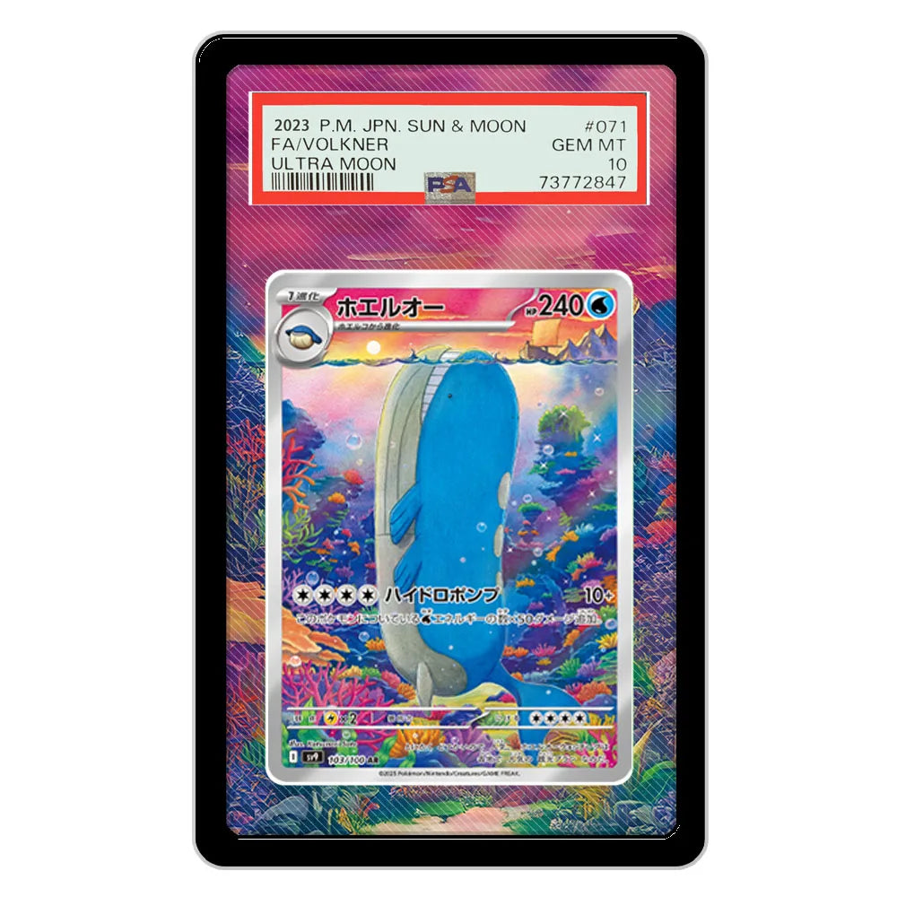 PSA Graded Extended Art Acrylic Display Cases