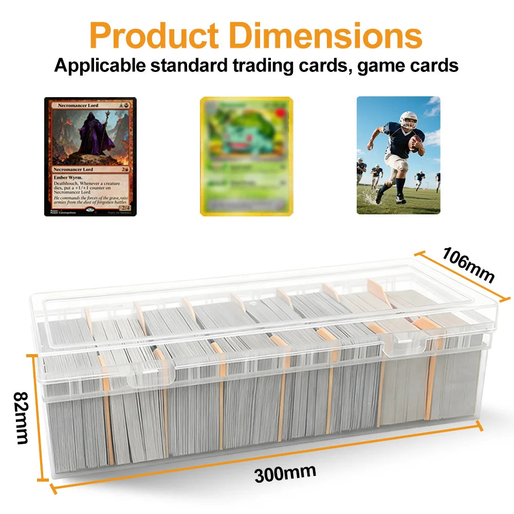 Pro Clear 800+ Trading Card Storage Box