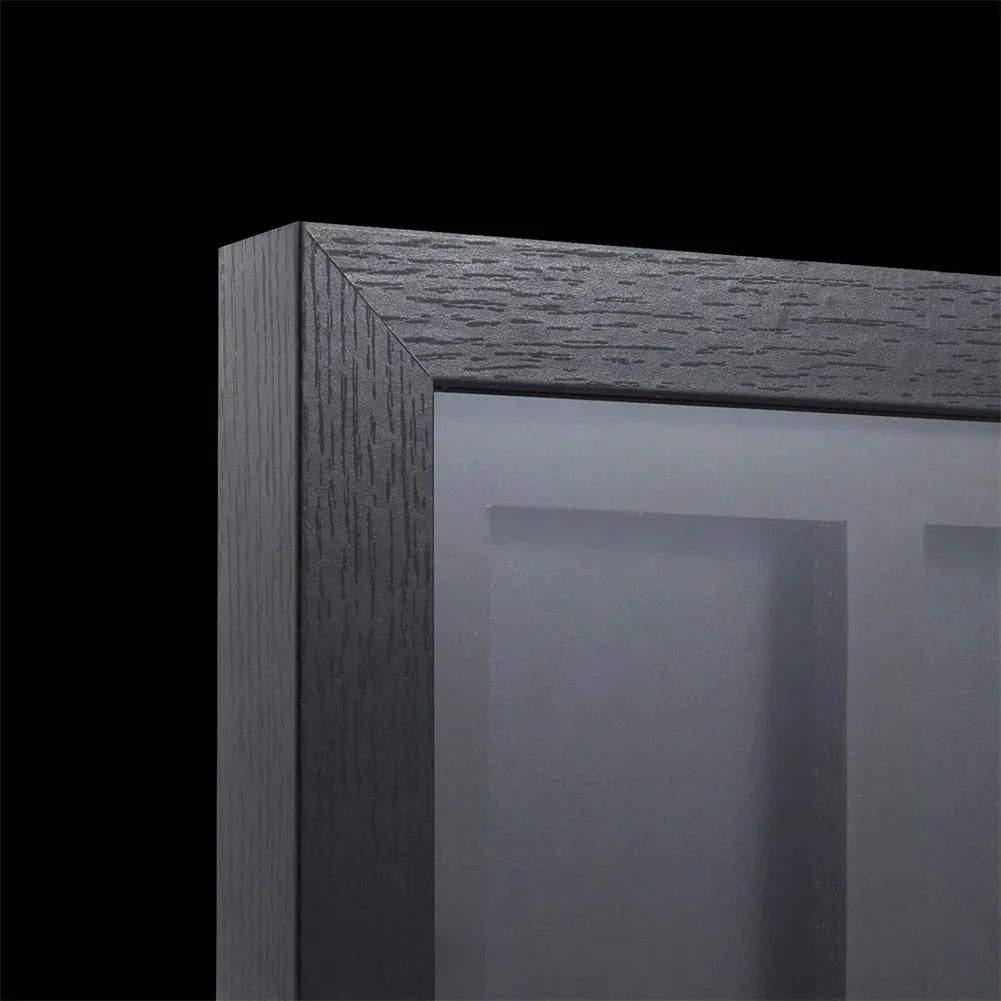 Premium Wooden Display Case Frame: Graded Slabs & Magnetic Bricks
