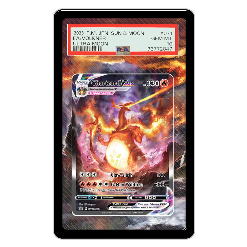 PSA Graded Extended Art Acrylic Display Cases