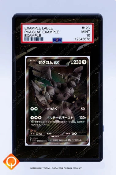 PSA Graded Extended Art Acrylic Display Cases