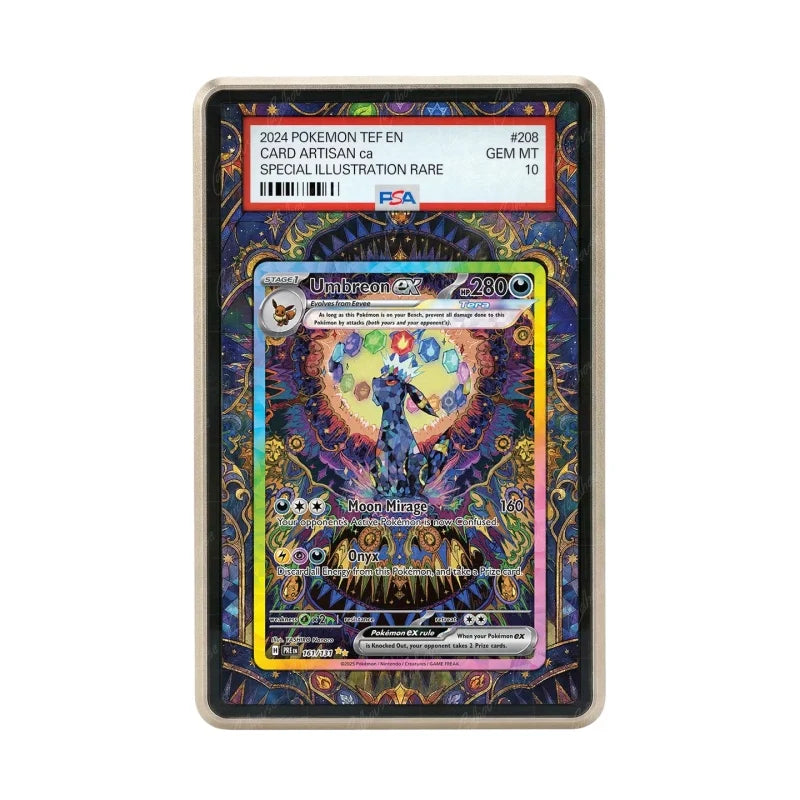 PSA Graded Extended Art Acrylic Display Cases