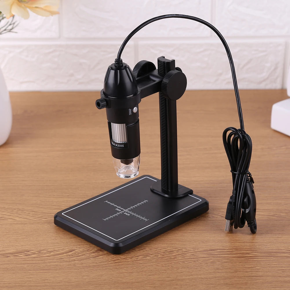Premium 2MP HD USB Digital Microscope with Lift Stand