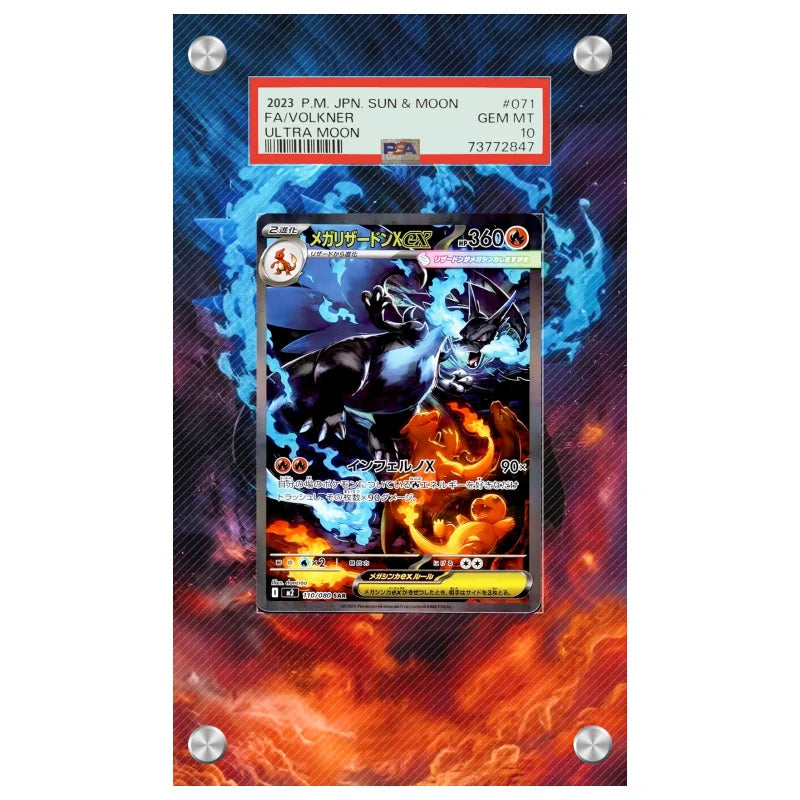 PSA Graded Extended Art Acrylic Display Cases