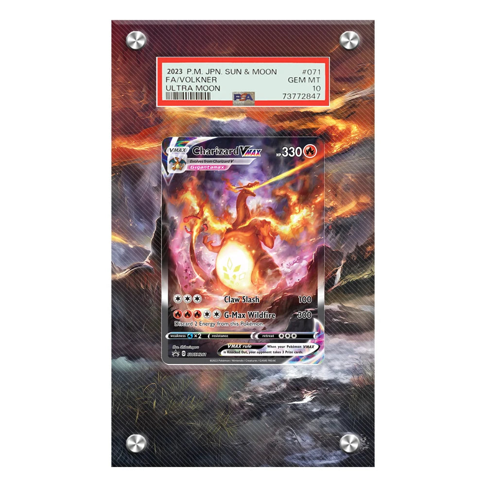 PSA Graded Extended Art Acrylic Display Cases