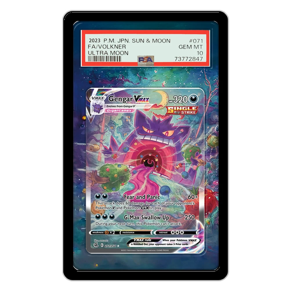 PSA Graded Extended Art Acrylic Display Cases