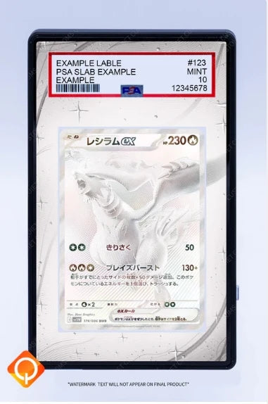 PSA Graded Extended Art Acrylic Display Cases